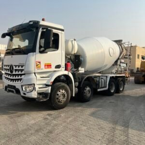 Concrete mixer truck