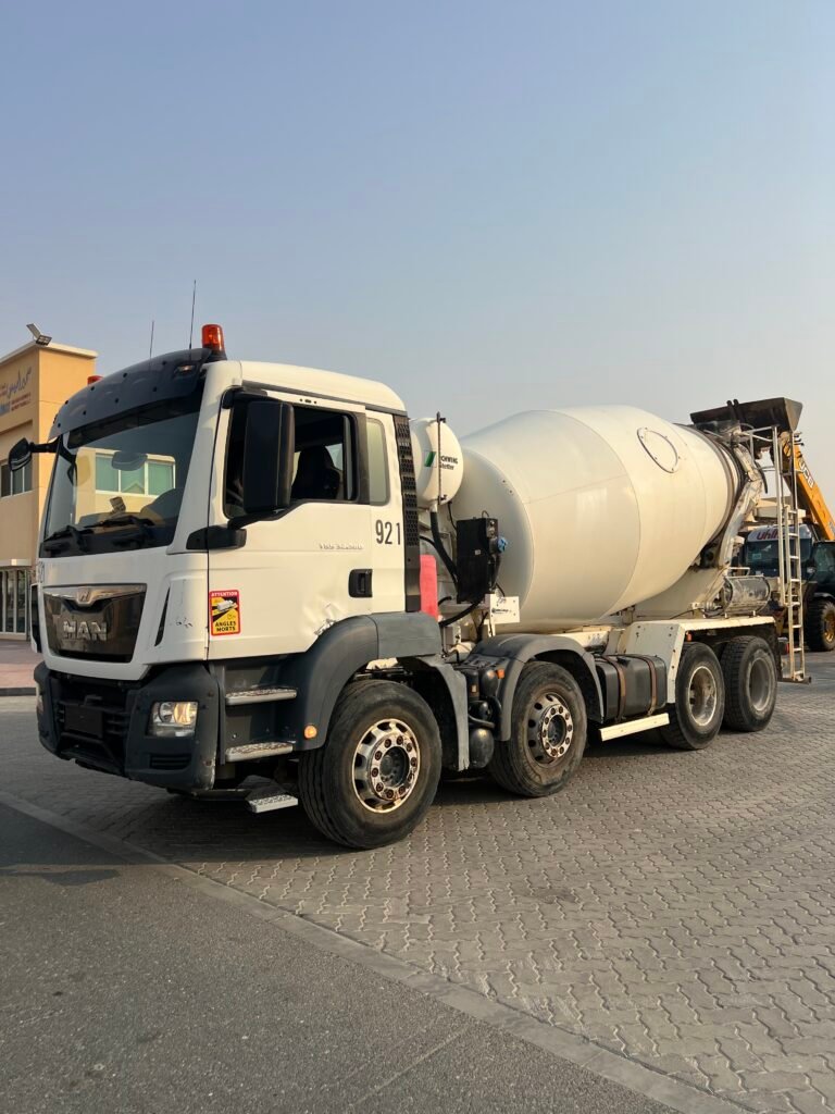 Concrete mixer truck